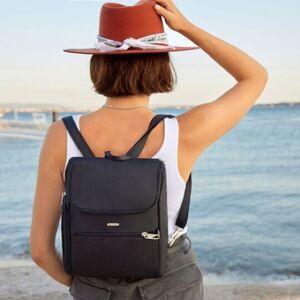TRAVELON Anti-Theft Classic Small Convertible Backpack - Black